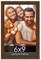 Photo Size Simple Brown Picture Frame - UV Acrylic, Foam Board Backing, Hanging Hardware